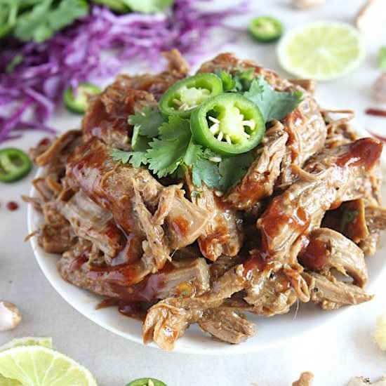 Ginger Jalapeno Pulled Pork