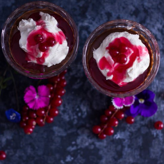Bourbon Dark Chocolate Mousse