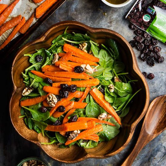 Maple Roasted Carrot Salad