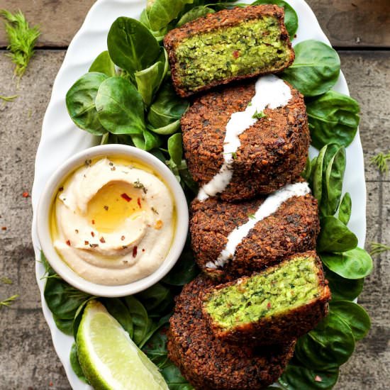 Magical Green Falafels
