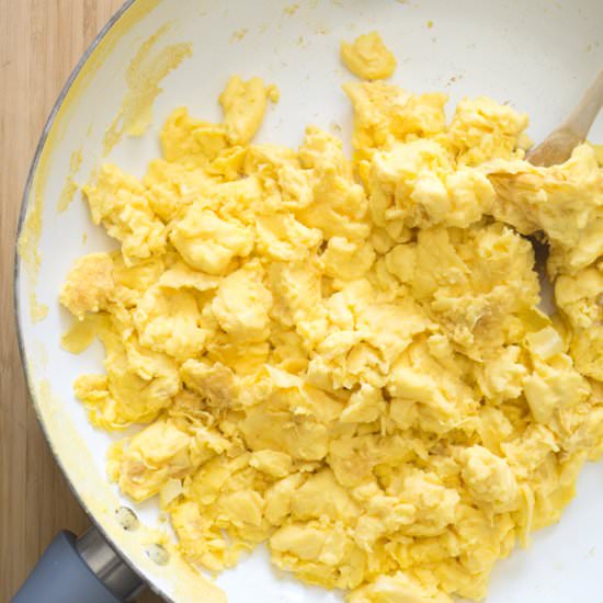 world’s best scrambled eggs
