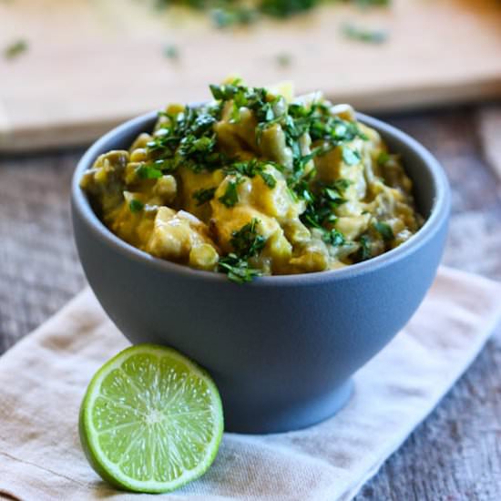 Crock Pot Green Curry Chicken