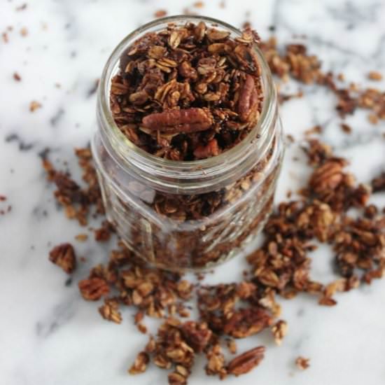 Chocolate Coconut Granola