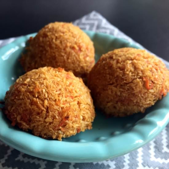 Vegan Carrot Cake Coconut Macaroons