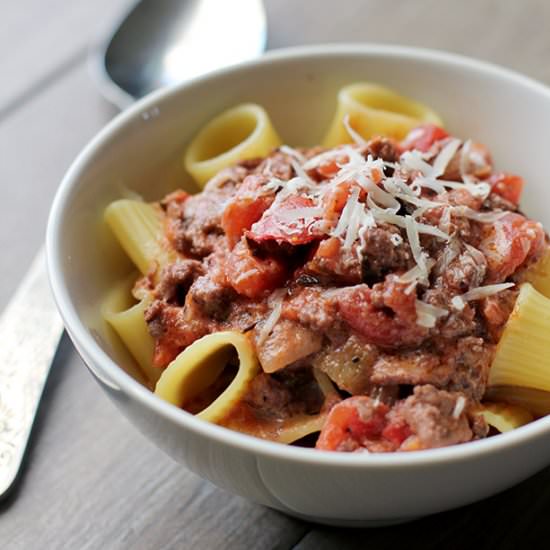 Homemade Bolognese Sauce