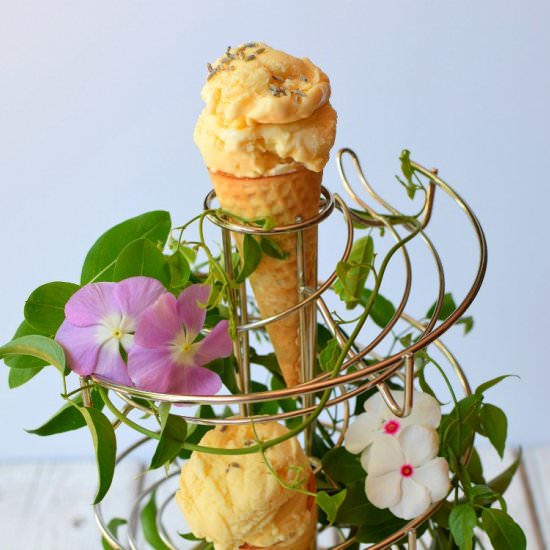 Lavender Ice Cream