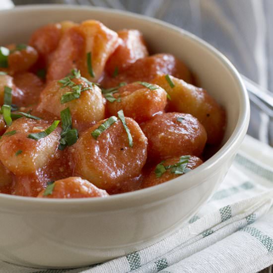 Gnocchi with Ricotta and Tomato