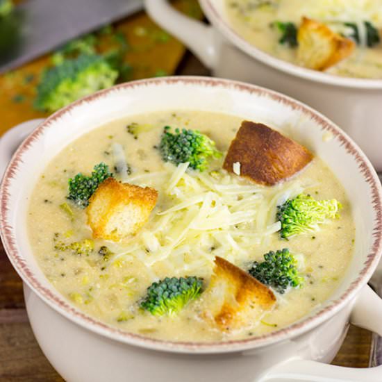 Broccoli Cheddar Soup