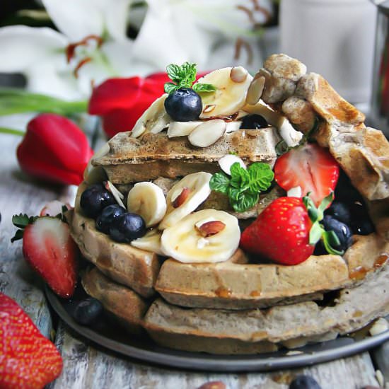 Buckwheat Waffles – GF, DF