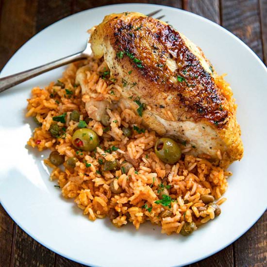 Puerto Rican Chicken and Rice