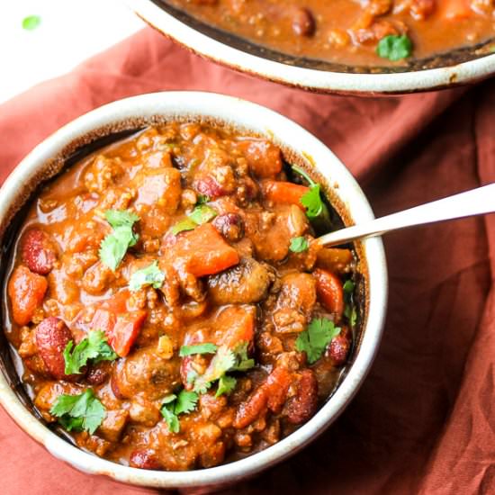 Beef & Veggie Chili