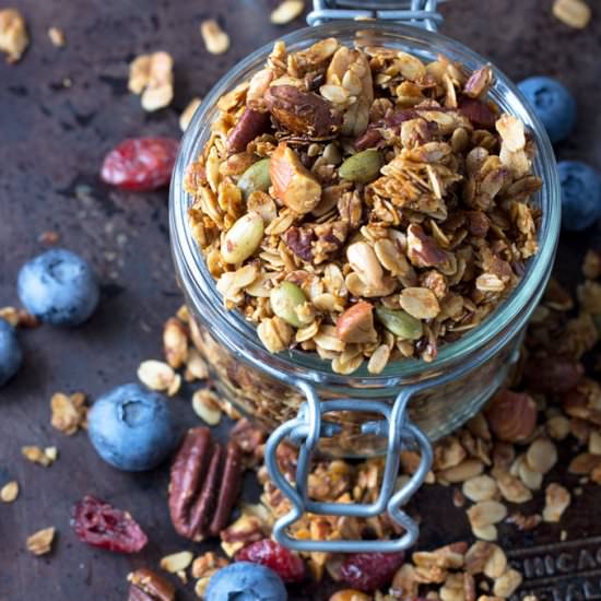 My Favorite Healthy Granola