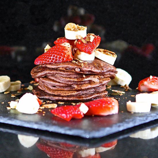 Beetroot Buttermilk Pancakes GF