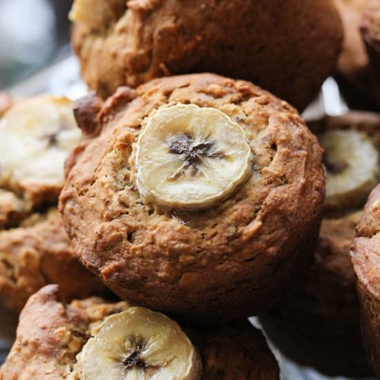 Banana Walnut Muffins