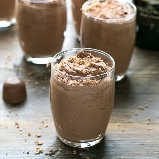 Easy Baileys Chocolate Mousse