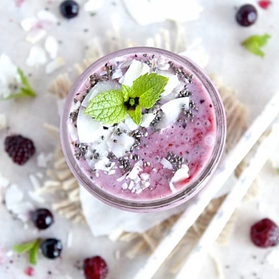 Purple Powerhouse Smoothie