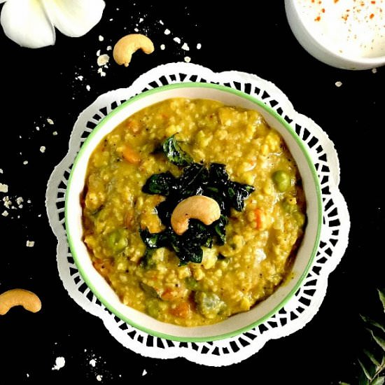 Oats Bisi Bele Bath