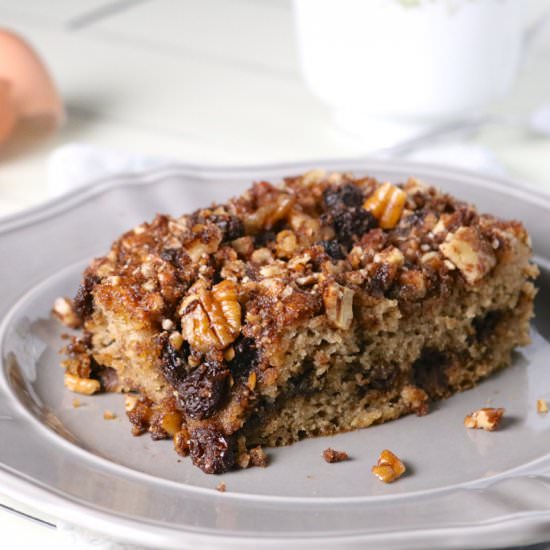 Cinnamon Raisin Coffee Cake