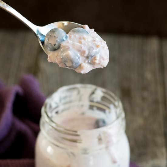 Overnight Refrigerator Oatmeal