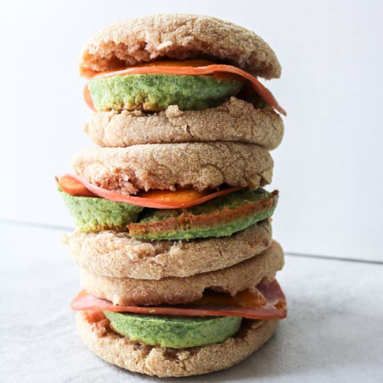 Green Eggs and Ham Sandwich