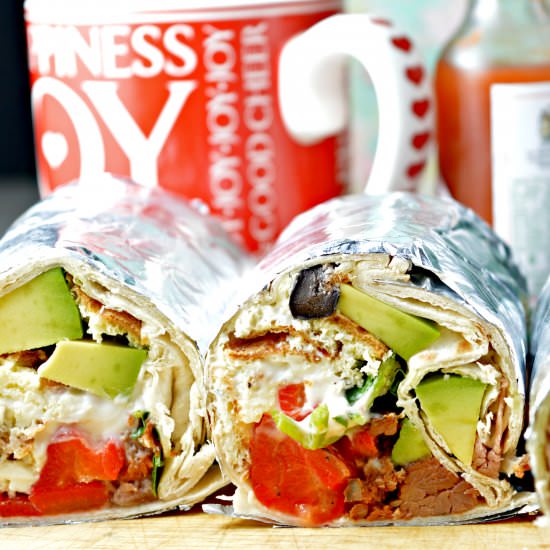 Beef Breakfast Wraps