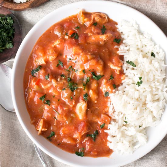 Hatch Green Chile Gumbo