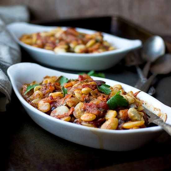Baked Lima Beans