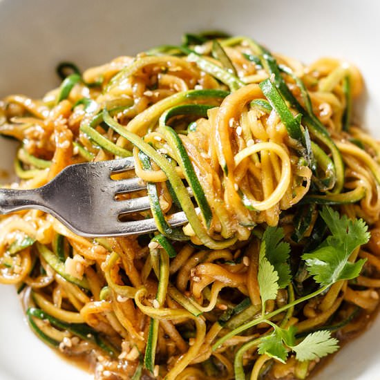 Teriyaki Zucchini Noodles