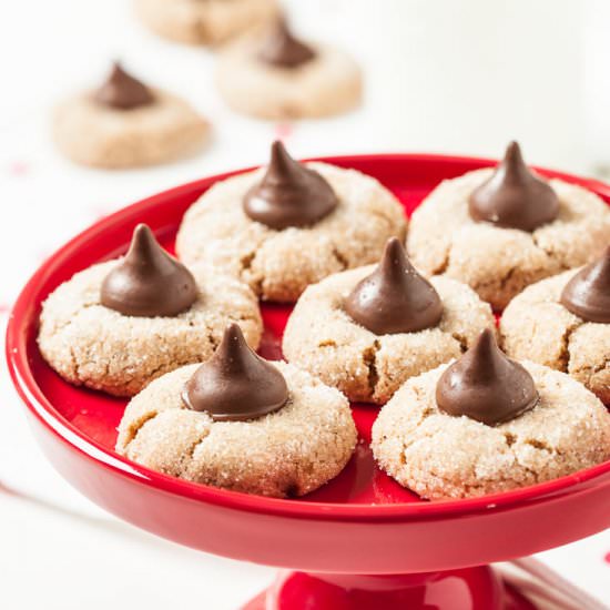 Almond Blossoms (Kiss Cookies)
