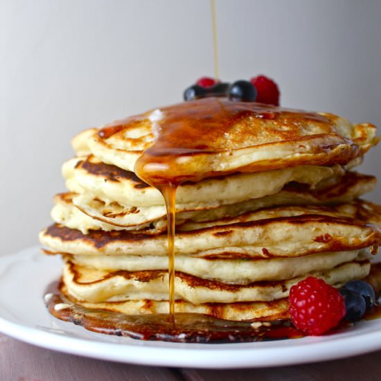 Perfect Buttermilk Pancakes