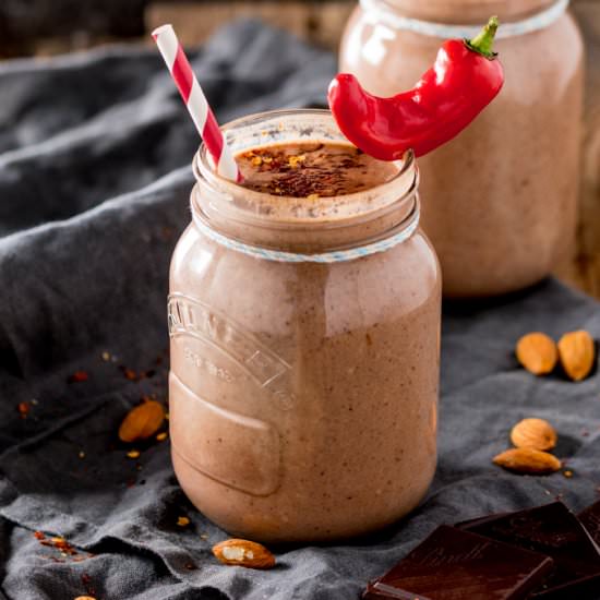 Mexican Style Hot Chocolate Smoothi