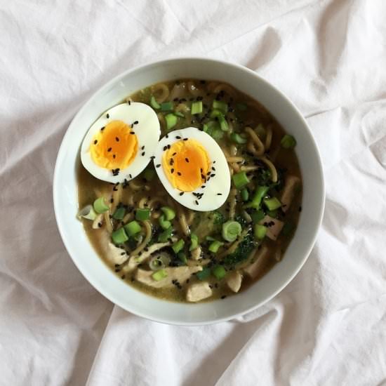 Chicken and Broccoli Ramen