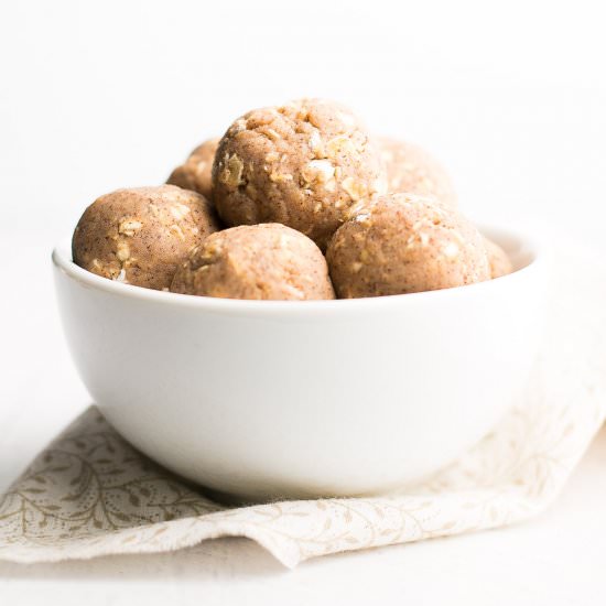 Snickerdoodle Energy Bites