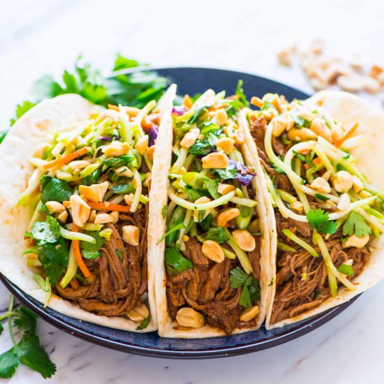 Asian Pulled Pork Tacos
