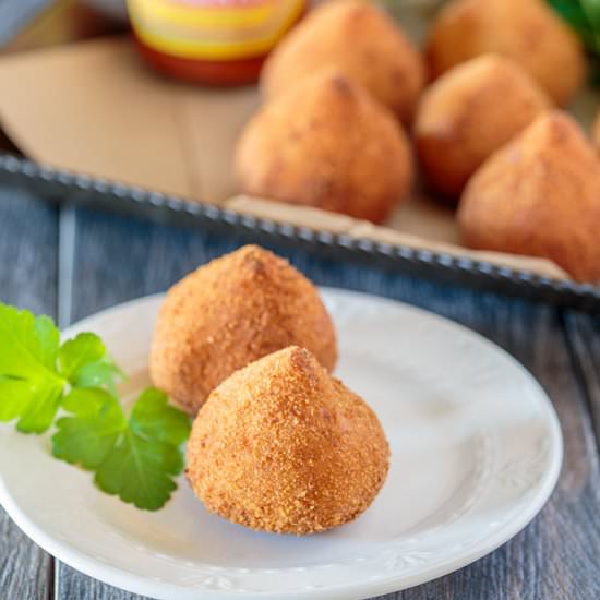 COXINHAS – BRAZILIAN CHICKEN CROQUE