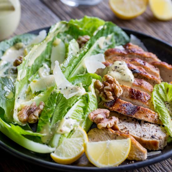 Grilled Chicken Caesar Salad