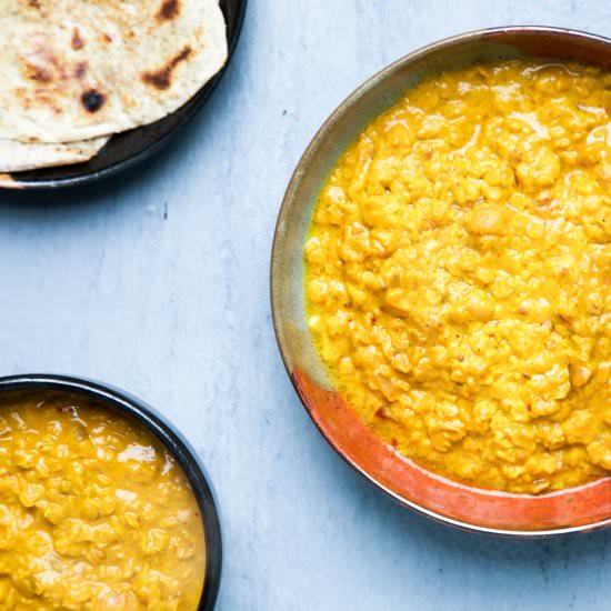 Harissa and Turmeric Dal