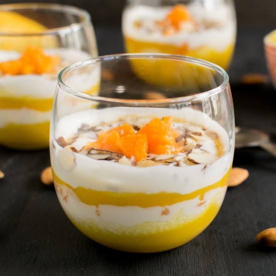 Tropical Yogurt Vegan Parfait