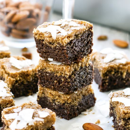 Healthy German Chocolate Bars