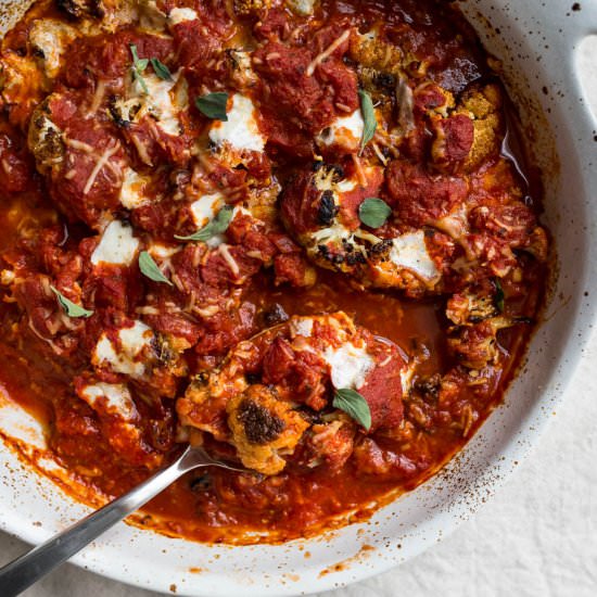 Cauliflower Parmesan