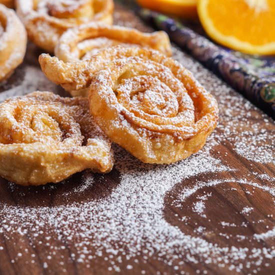 Tagliatelle Dolci di Carnevale
