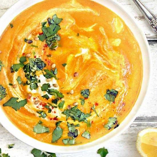 Carrot & Coriander Soup