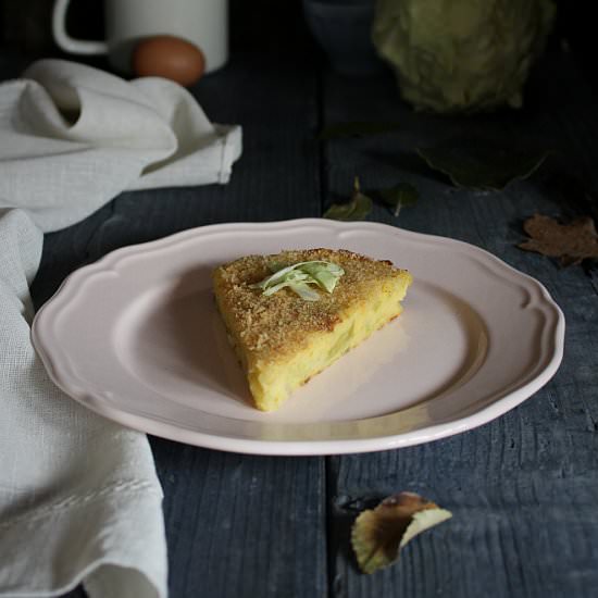 Potato Cake and Cabbage