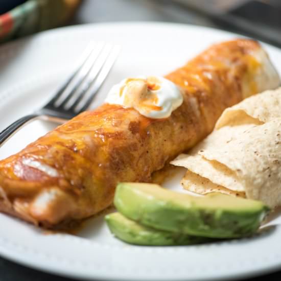 Turkey Black Bean Enchilada Bake