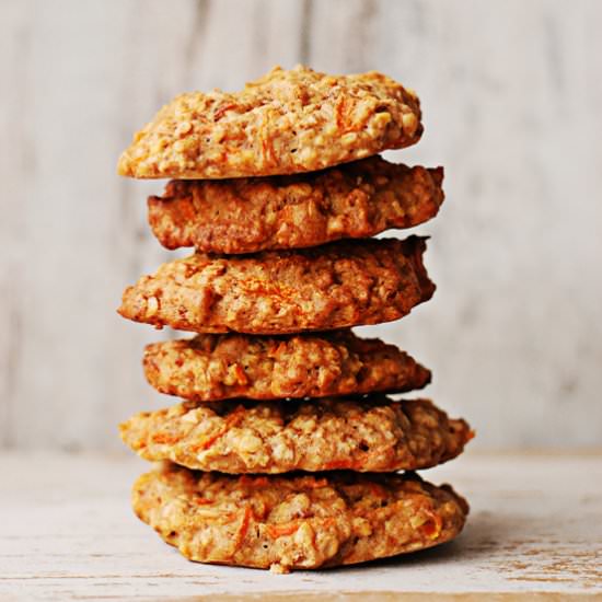 Oatmeal Cookies with Carrot