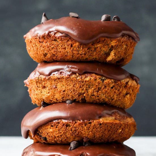 Chocolate Chip Breakfast Donuts