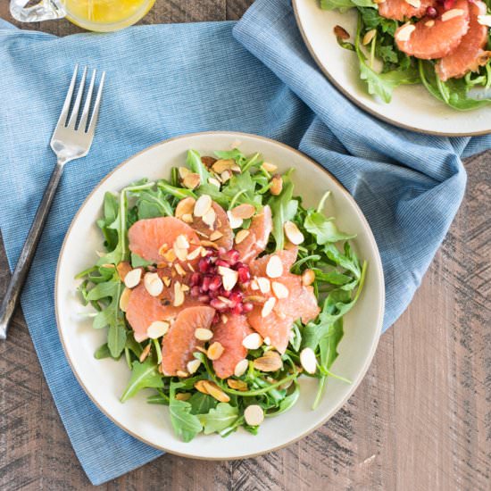 Pomegranate Grapefruit Winter Salad
