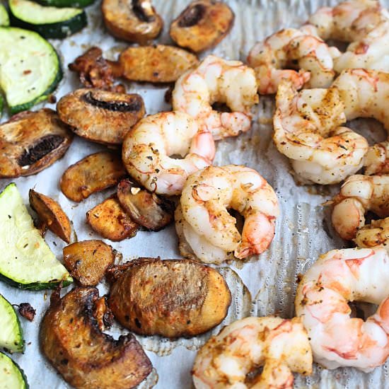 20-Minute Sheet Pan Shrimp Dinner