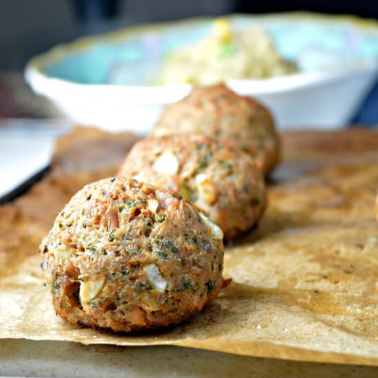 Baked Tuna Meatballs