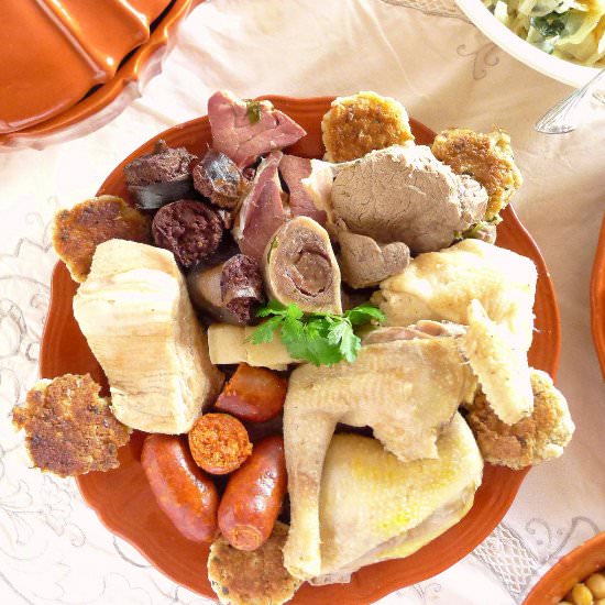 Cocido–Spanish Boiled Dinner